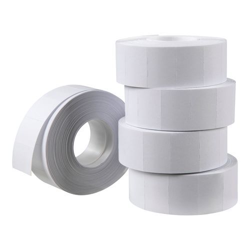 Quikstik Price Gun Labels Mark II White Removable Pack 5