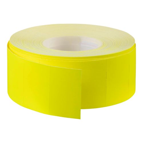 Quikstik Price Gun Labels Mark II Fluoro Yellow Pack 5