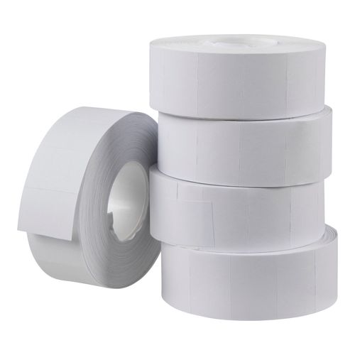 Quikstik Price Gun Labels Mark II White Permanent Pack 5