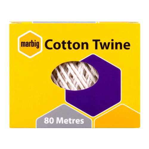 Marbig Twine Cotton 80m Natural
