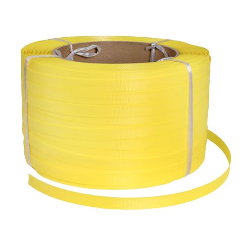 Marbig Carton Hand Strapping Yellow 19mm x 700M