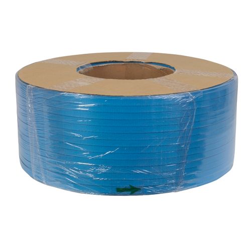 Marbig Carton Strapping For Machine 12mm x 3000m x 0.95mm Blue