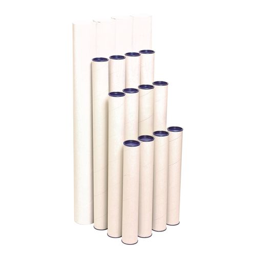Marbig Mailing Tubes 90x850mm Pack 4