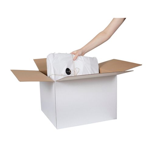 Cumberland Shipping Box Regular 420x400x300mm White Pack 25