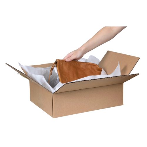 Cumberland Shipping Box Heavy Duty 369x305x102mm Brown Pack 25