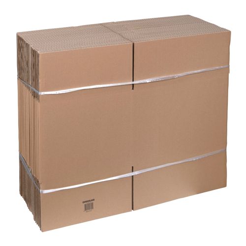 Cumberland Shipping Box Heavy Duty 368x305x254mm Brown Pack 25