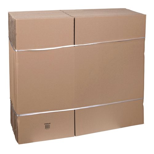 Cumberland Shipping Box Heavy Duty 508x356x3381mm Brown Pack 25