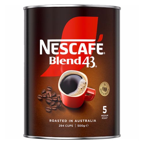 Nescafe Blend 43 Instant Coffee 500g Tin