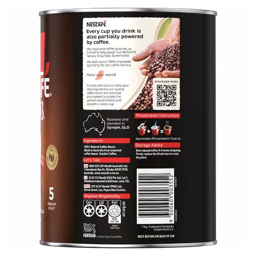 Nescafe Blend 43 Instant Coffee 500g Tin