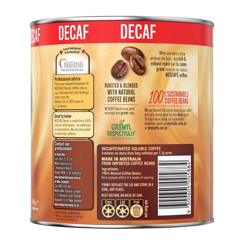 Nescafe Decaf Coffee Blend 43 375g