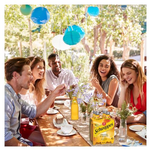 Schweppes Mineral Water Orange & Mango 300ml Bottle Carton 24