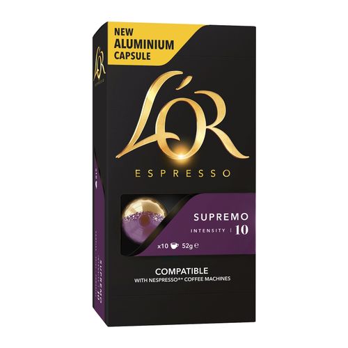 L'Or Espresso Supremo Coffee Capsules 10 Box 10