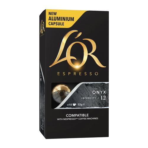 L'Or Espresso Onyx Coffee Capsules 12 Box 10