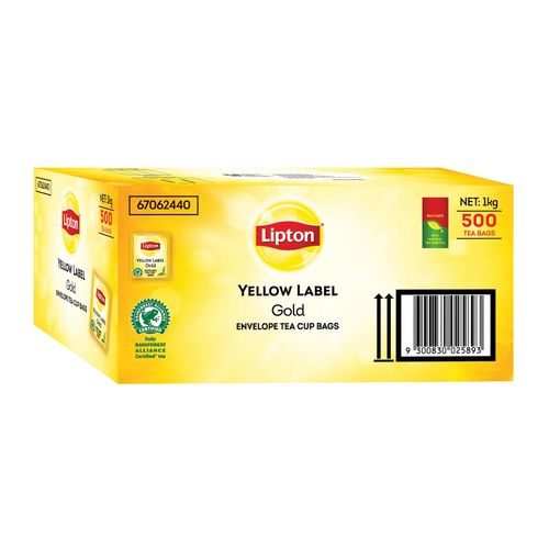 Lipton Jiggler Envelope Tea for Tea Cups Box 500