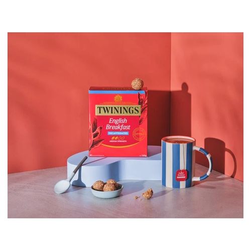 Twinings Tea Bags English Breakfast Decaf Box 100
