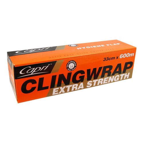 Capri Cling Wrap Economy Dispenser 33cm x 600m