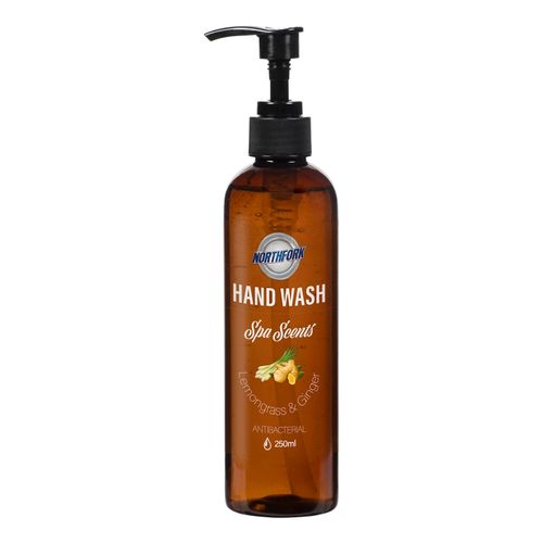 Northfork Liquid Hand Soap Spa Scents Lemongrass And Ginger 250mL Pump