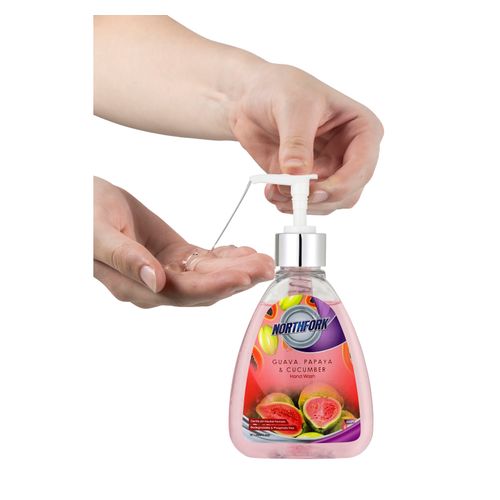 Northfork Liquid Hand Wash Guava Papaya And Cucumber 250mL