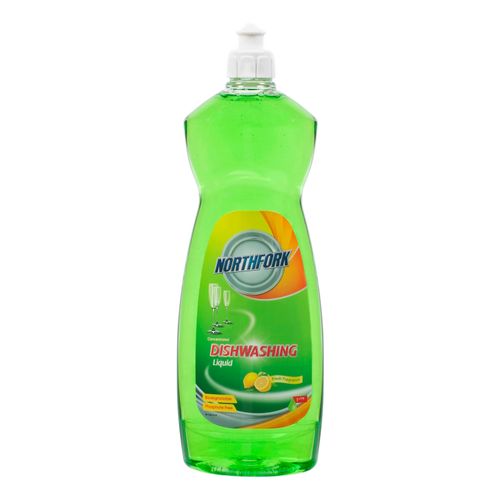 Northfork Dishwashing Liquid Green 1L (Clear Bottle)