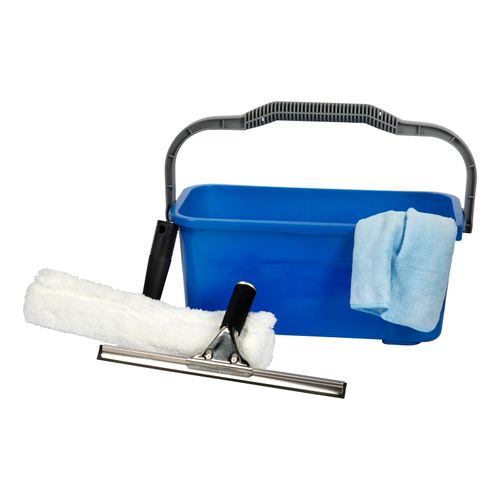 Cleanlink Window Cleaning Kit With Bucket Cloth Channel & T-Bar
