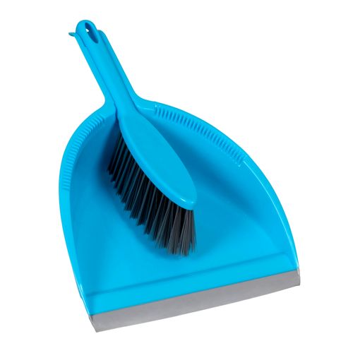Cleanlink Dustpan & Brush Set - Blue