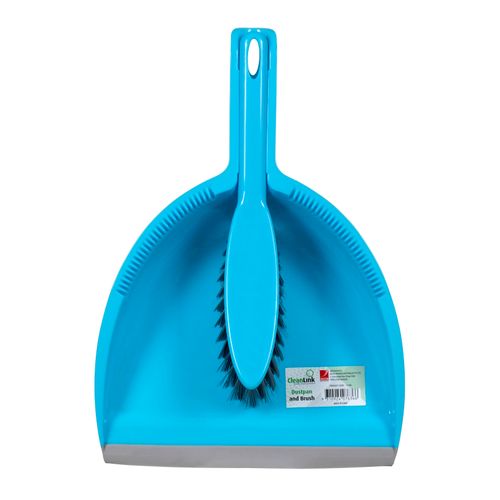 Cleanlink Dustpan & Brush Set - Blue