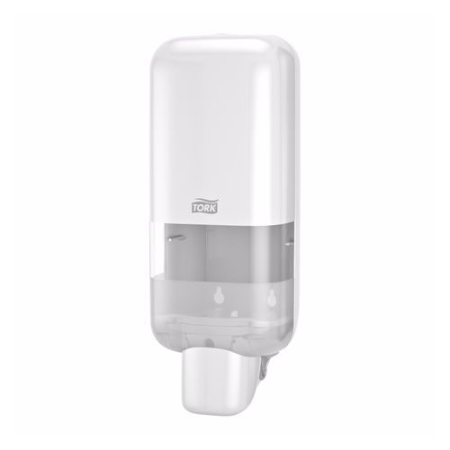 Tork Soap & Sanitiser Dispenser White S4