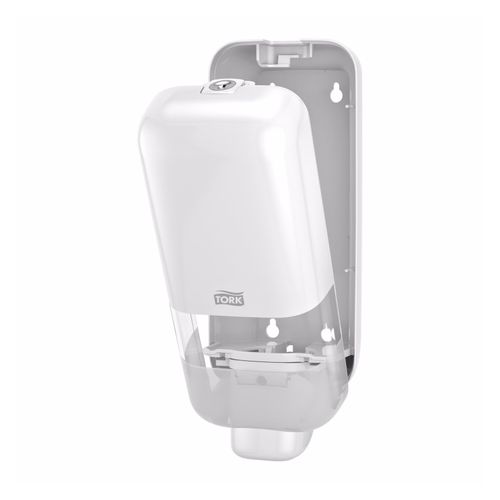 Tork Soap & Sanitiser Dispenser White S4