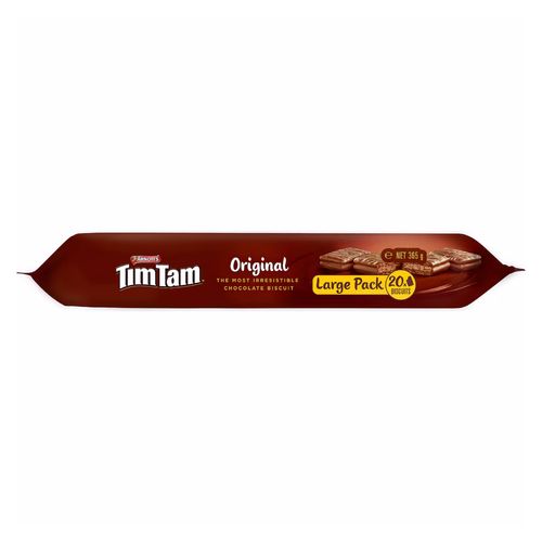 Arnotts Tim Tam Chocolate Biscuits Family Pack 365gm