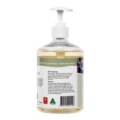 Cultural Choice Indigenous Range Giliian Liquid Soap Handwash Pump Native Bush 500mL