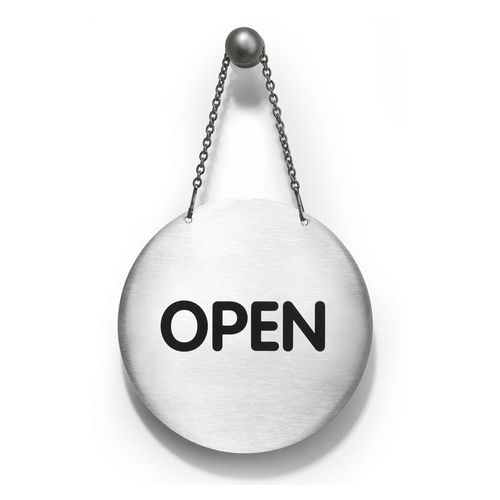 Durable Pictogram Sign Open/Close On Chain
