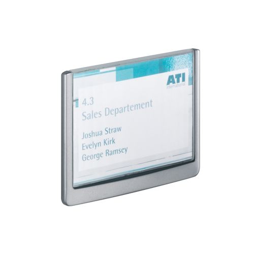 Durable Click Sign 149 X 105.5mm Grey