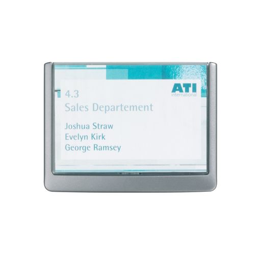 Durable Click Sign 149 X 105.5mm Grey