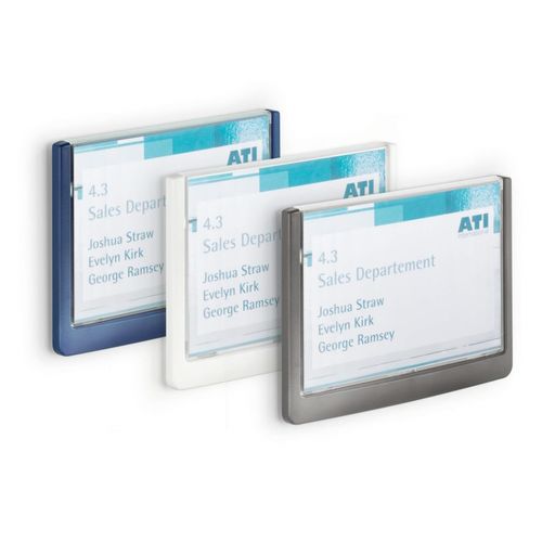 Durable Click Sign 149 X 105.5mm Grey