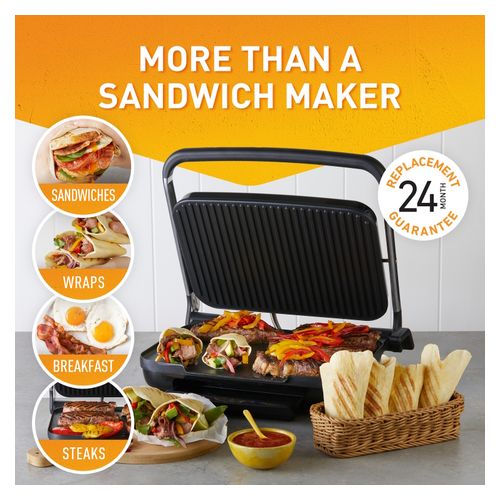 Sunbeam Caf Style 6-Slice Sandwich Press & Grill