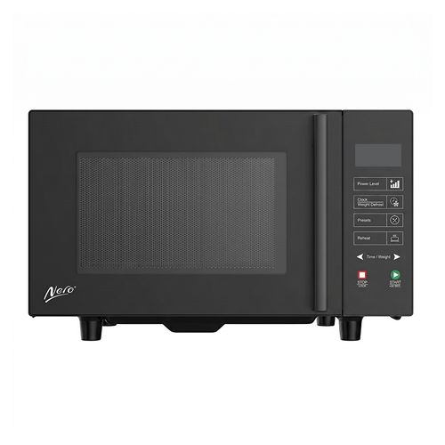 Nero Black Flatbed Microwave 800W