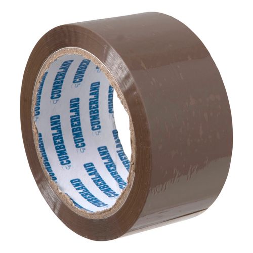 Cumberland Packaging Tape 7150 48mm x 75M Brown Pack 6