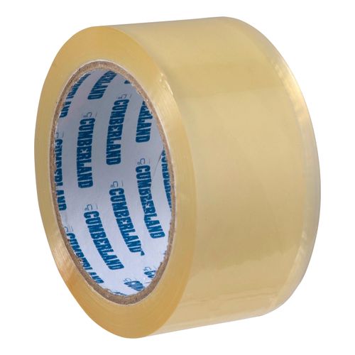 Cumberland Packaging Tape 7215 48mm x 75M Low Noise Clear Pack 6