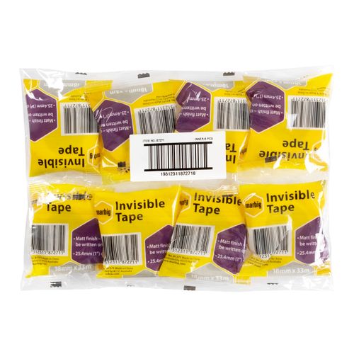 Marbig Invisible Marbig 18mm x 33M - for small dispensers