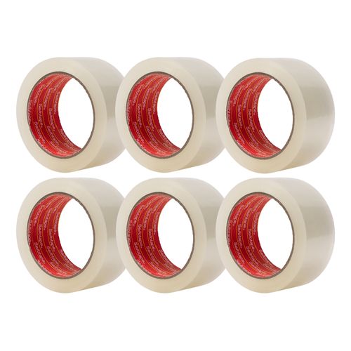 Sellotape Carton Sealer and Packaging Tape 48mm x 50m Clear Pack 6