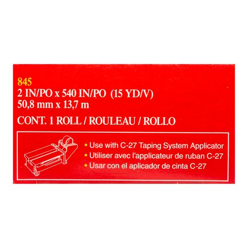 Scotch Book Tape 845 50.8mm x 13.7M Clear