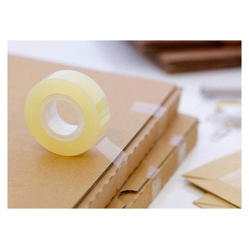 Bibbulmun Office Sticky Tape 18mm x 33m Clear Pack 8