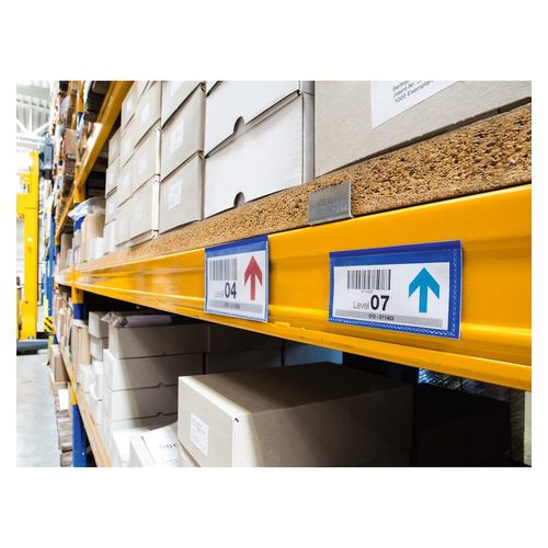 Durable Logistics Pockets Magnetic Magnetic 80x160mm Pack 50