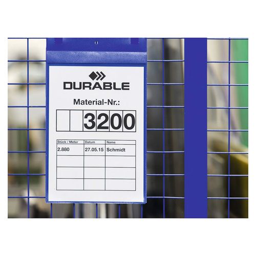 Durable Logistics Pockets Binders A4 Portrait Pack 50