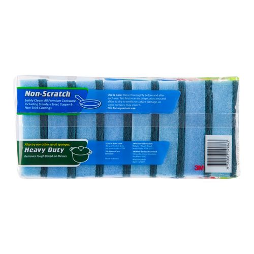 Scotch-Brite Non-Scratch Scrub Sponge Pack 8