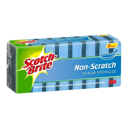 Scotch-Brite Non-Scratch Scrub Sponge Pack 8