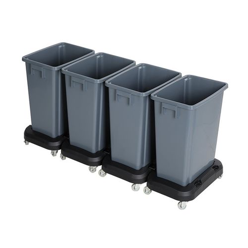 Compass 60L Grey Recycle Bin