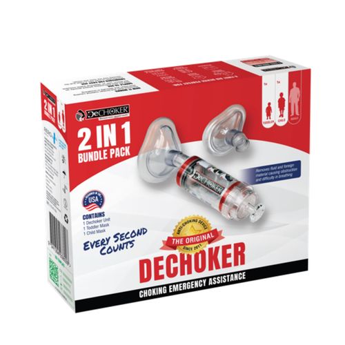Dechoker 2-in-1 Bundle 1 Toddler & 1 Child Anti Choking Device