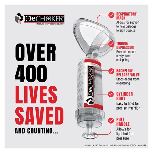 Dechoker 2-in-1 Bundle 1 Toddler & 1 Child Anti Choking Device