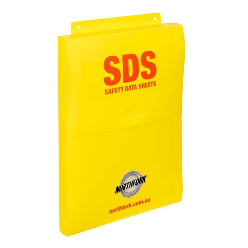 Northfork SDS Document Box A4 Polypropylene Yellow